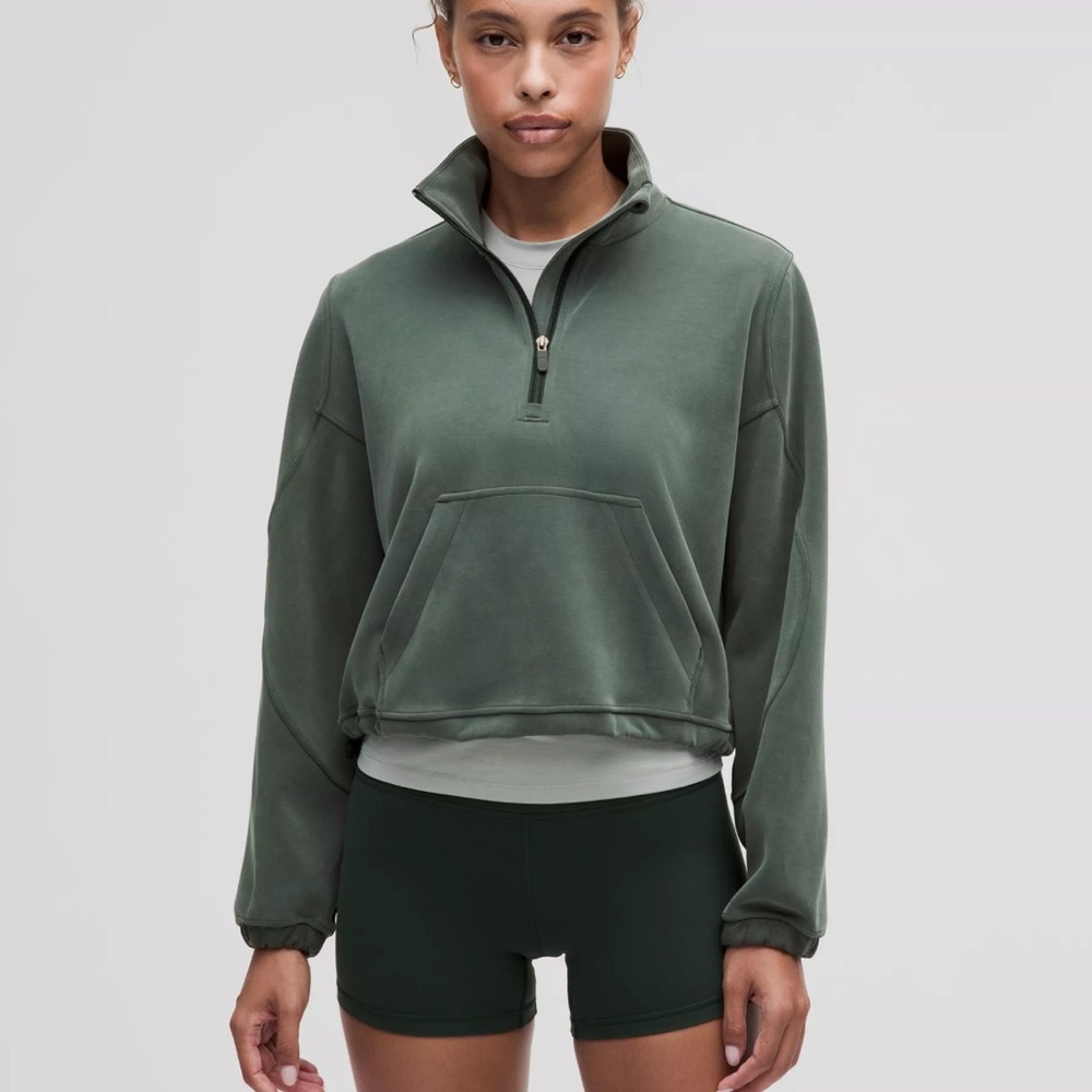Softstreme Crop Half Zip